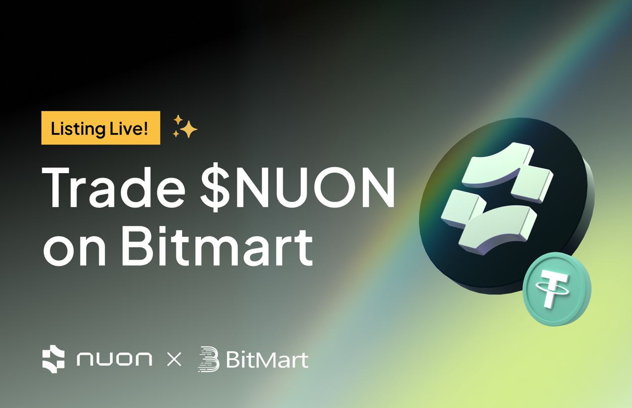 Nuon is Listed on Bitmart Exchange